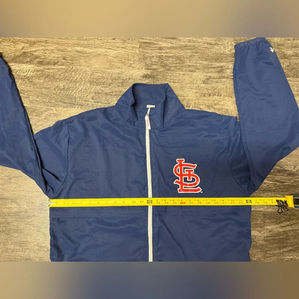 NEW St Louis CARDINALS Windbreaker MLB Baseball